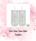 20oz snow globe tumbler